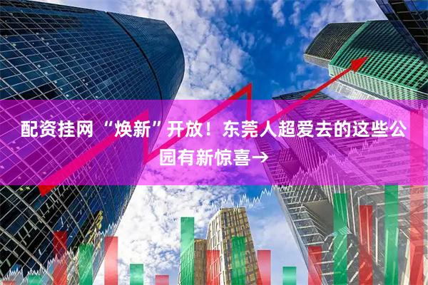 配资挂网 “焕新”开放！东莞人超爱去的这些公园有新惊喜→